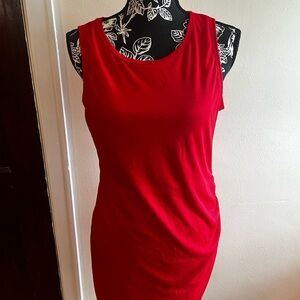 BTFBM Bright Red Sleeveless Tank